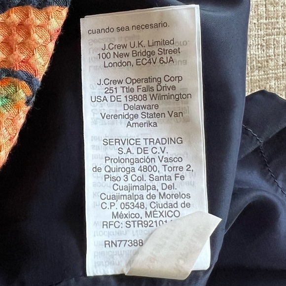 J. Crew Portfolio Shift Dress
Navy Petunia Print - Picture 8 of 9